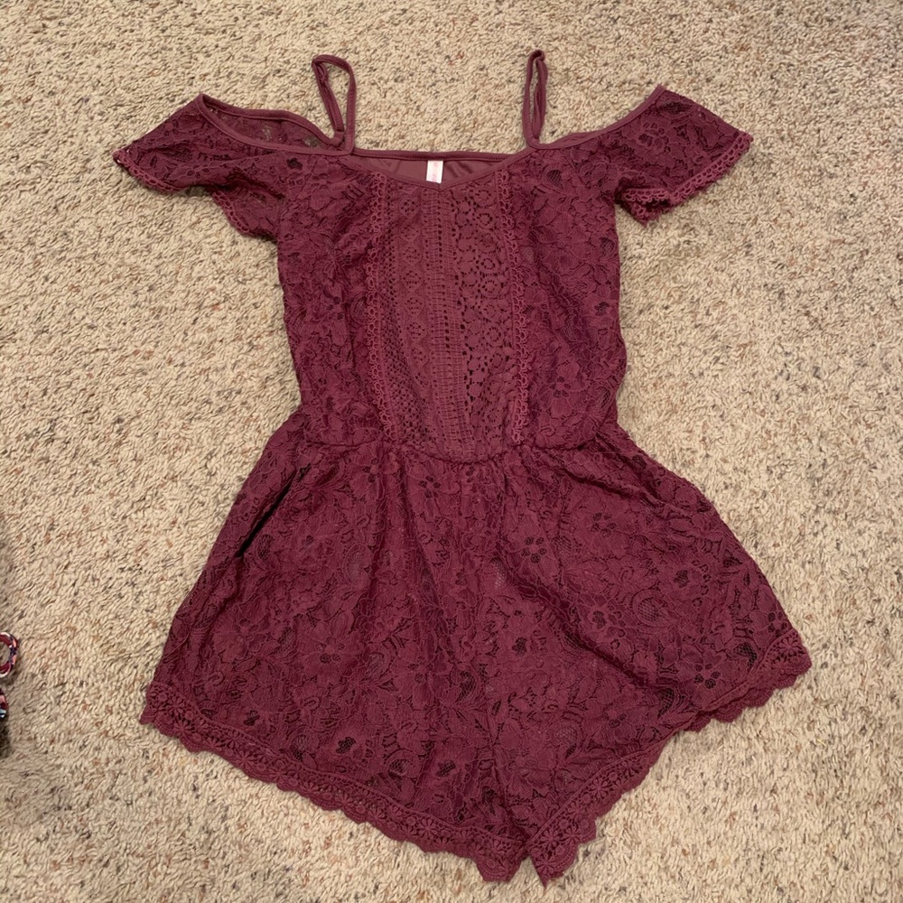 Romper with pockets